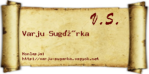 Varju Sugárka névjegykártya